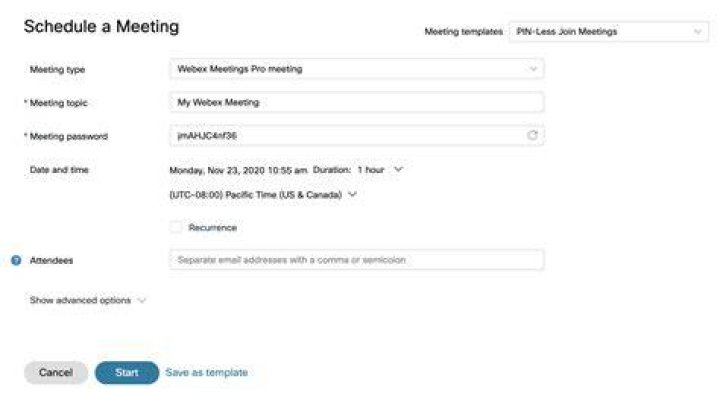 How do you schedule a meeting?
