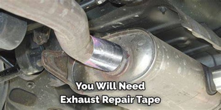 How do you seal an exhaust leak without welding?