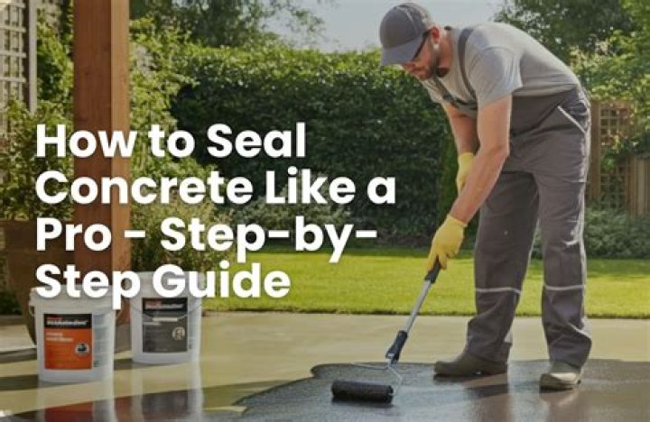How do you seal an indoor concrete floor?
