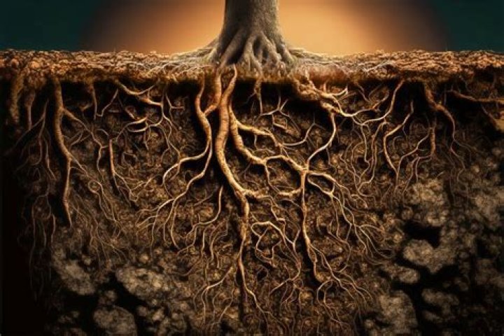 How do you separate soil roots?