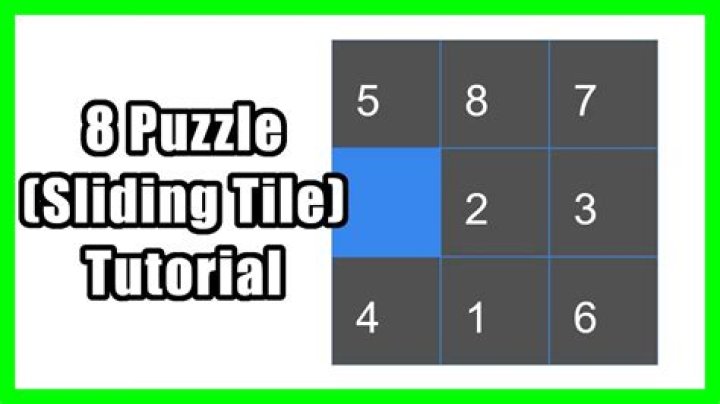 How do you solve a sliding block puzzle?