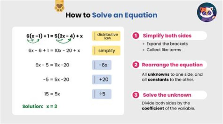 How do you solve an equation in Mathway?