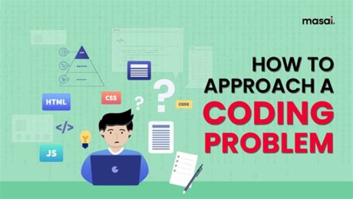 How do you solve coding problems?