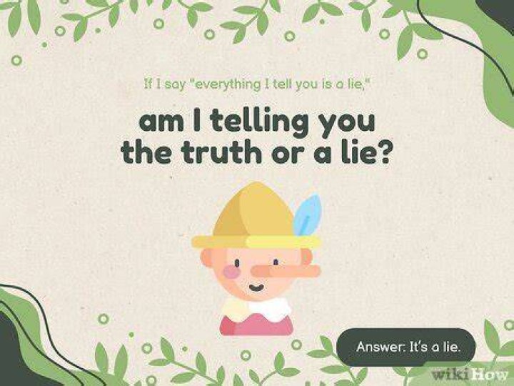 How do you solve the truth and lie riddle?
