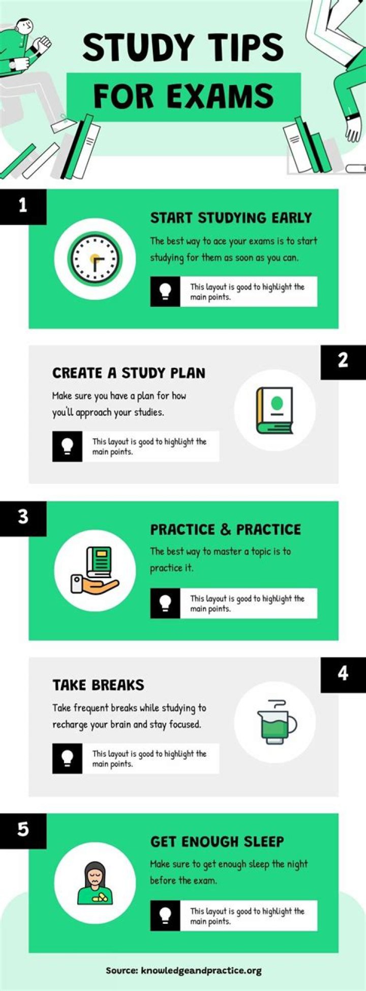 How do you study for an exam?