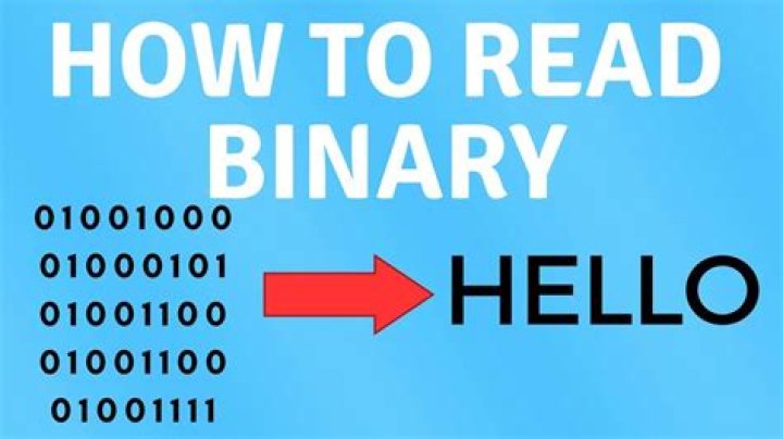 How do you translate binary into letters?