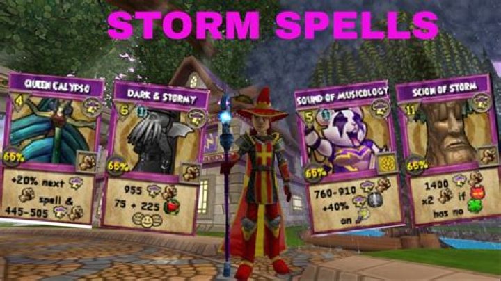 How do you use spells in Wizard101?