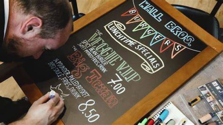 How do you write neatly on blackboard?