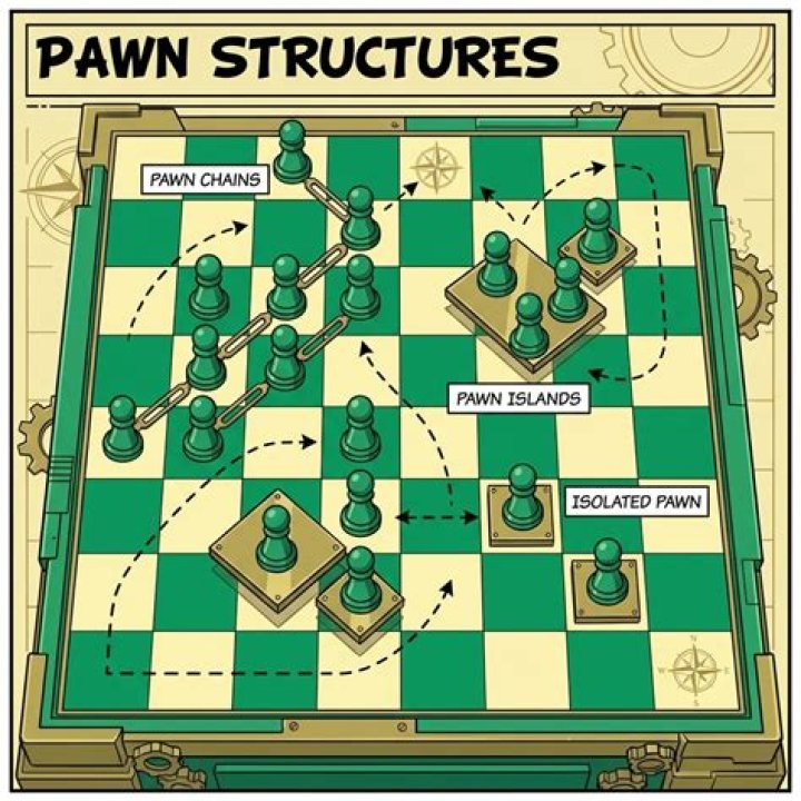 How does the pawn structure affect a position?