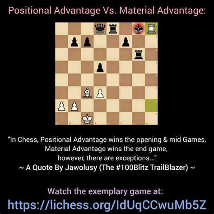 How does White have an advantage in chess?