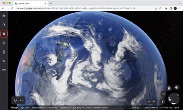 How far back can Google Earth go?
