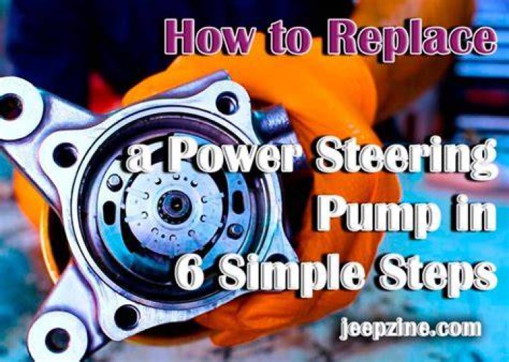 How hard is it to replace power steering pump?