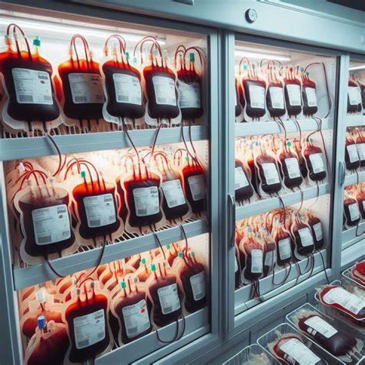 How long can blood be stored?