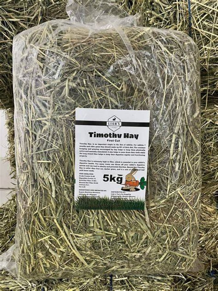 How long can timothy hay last?