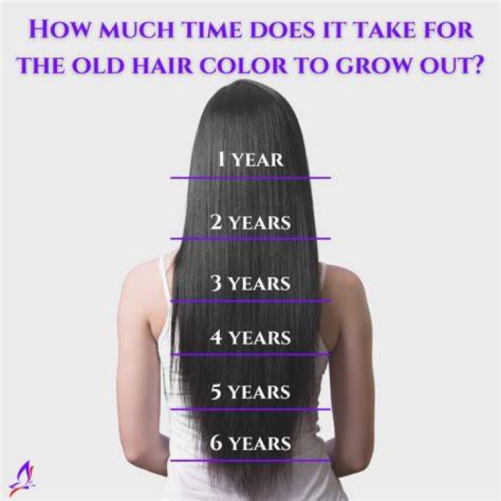 How long does it take hair to grow 7 inches?