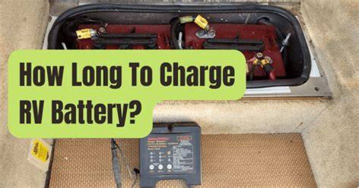 How long does it take to charge an RV battery?