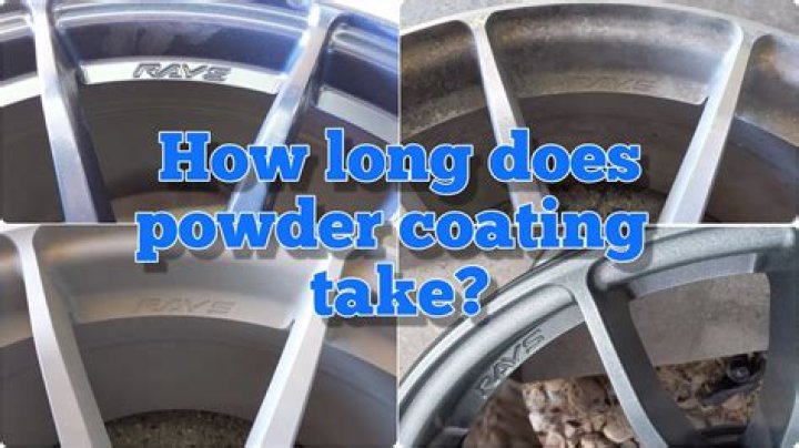 How long does powder coating rims take?