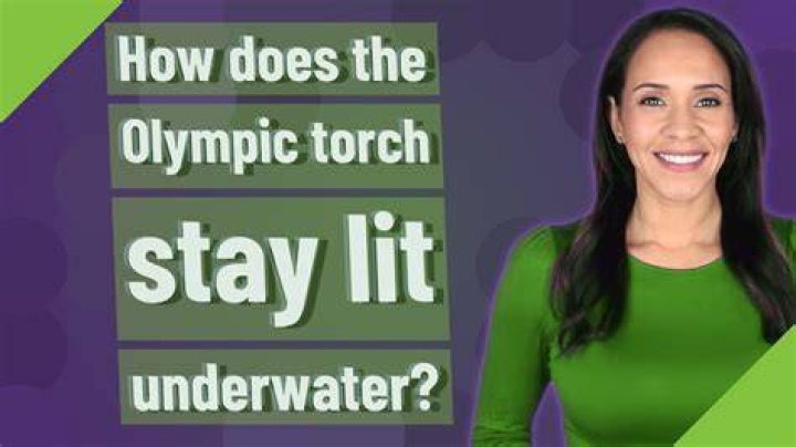 How long does the Olympic torch stay lit?