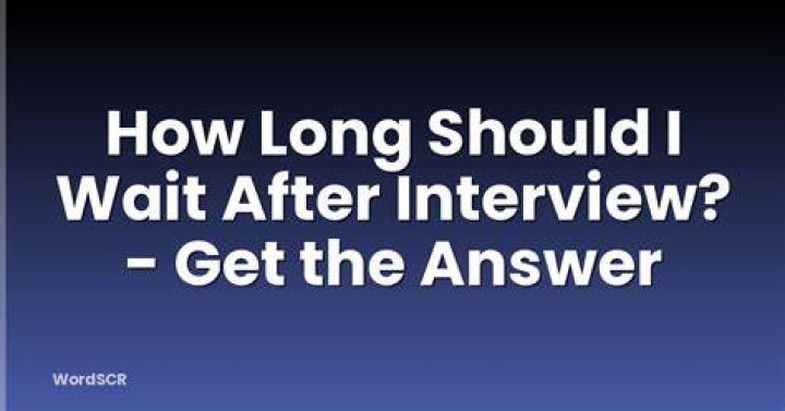How long should you wait after asking a question?