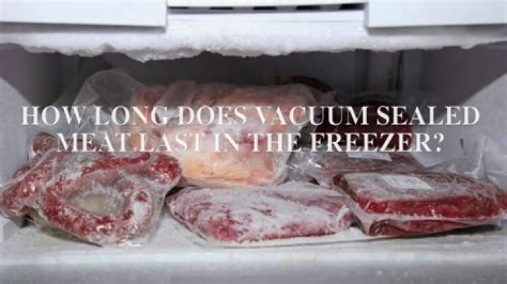 How long will frozen meat last in a cooler?