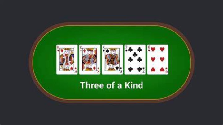 How many 3 of a kind hands are possible?
