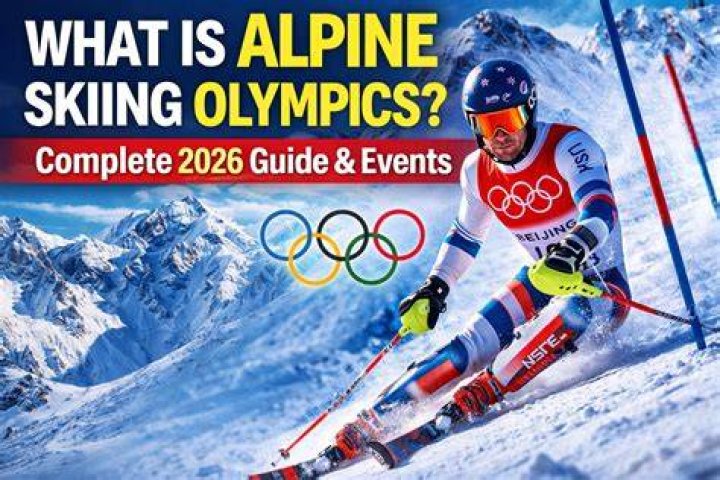 How many alpine skiing events are there?