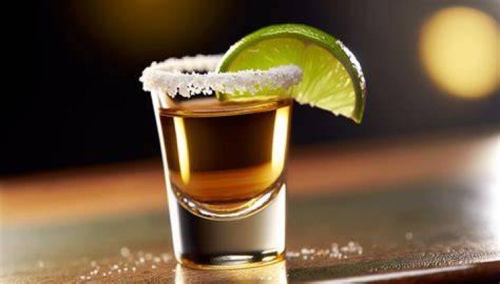 How many calories are in a shot of Tequila Rose?