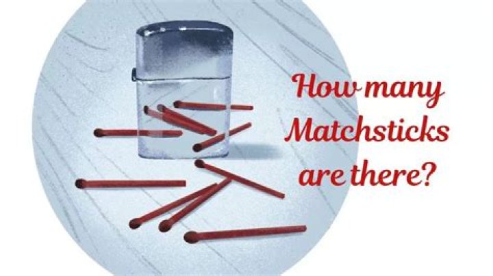How many match sticks are there answer?