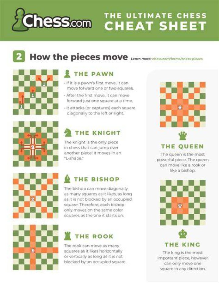 How many moves in chess are there?