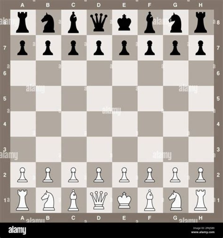How many pieces are on a chess board at the beginning?