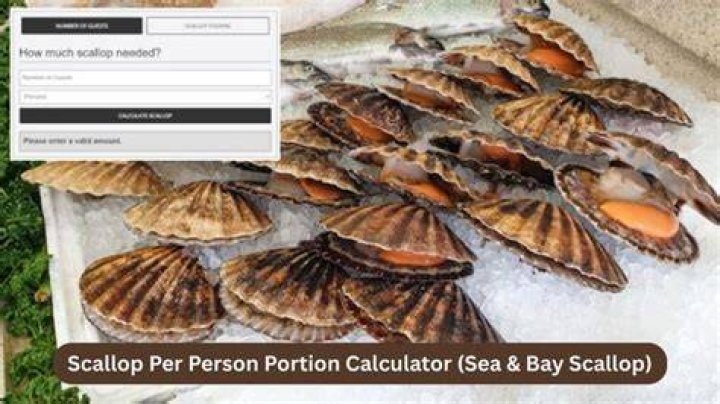 How many scallops is a serving?