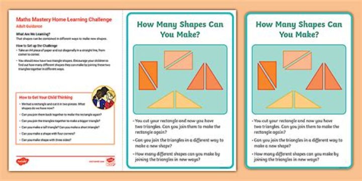 How many shapes can you make from 4 triangles?