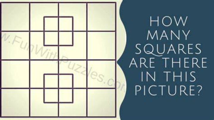 How many squares are in this picture?
