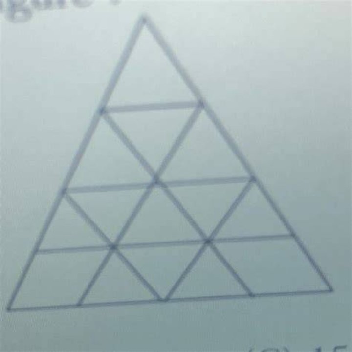 How many straight lines triangles can be formed?
