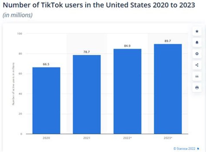 How many TikTok users are there 2020?