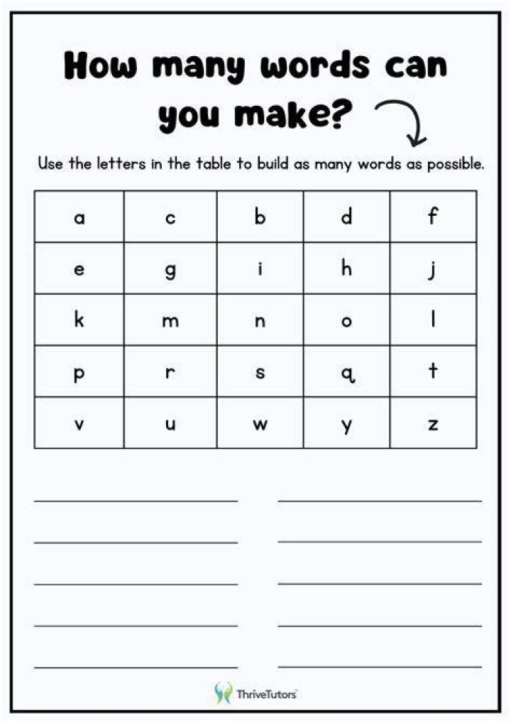 How many words can you make from answer?