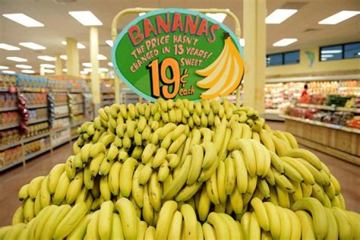 How much did bananas cost in 2000?