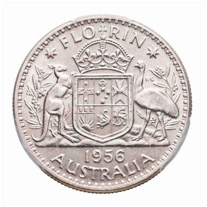 How much is a 1956 Florin worth?