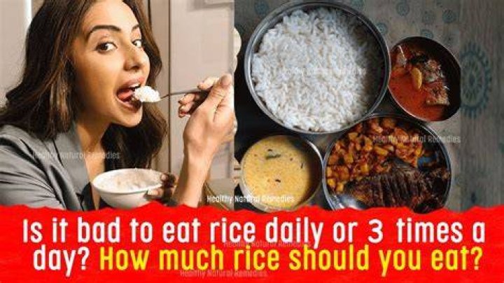 How much rice can I eat a day?