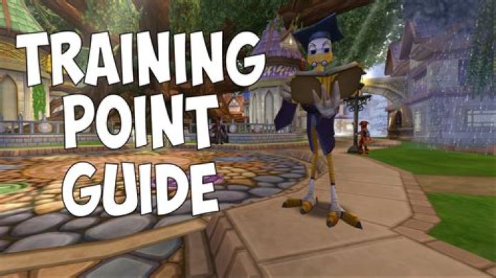 How often do you get training points in WIZARD101?