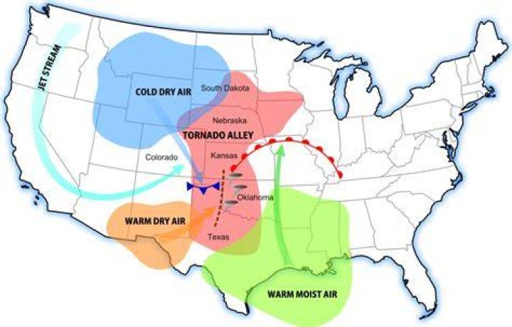 How often is Tulsa tornado?