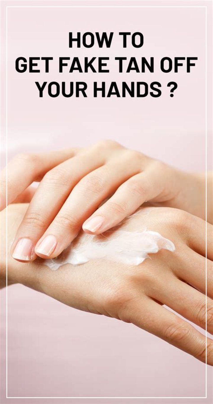 How often should you remove fake tan?