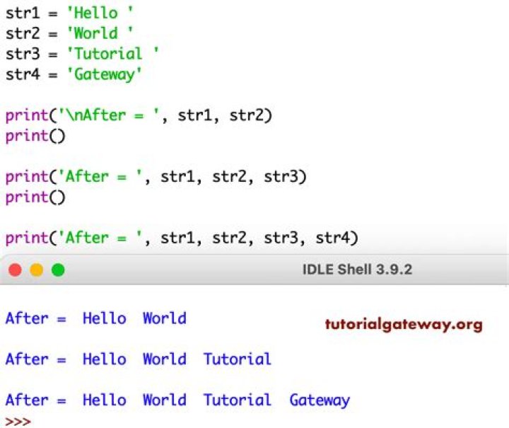 How to Concatenate Strings In Python
