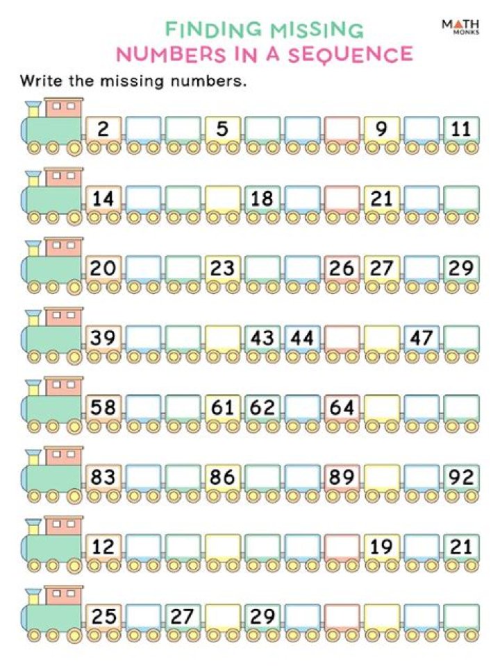 How to find a missing number in a sequence?