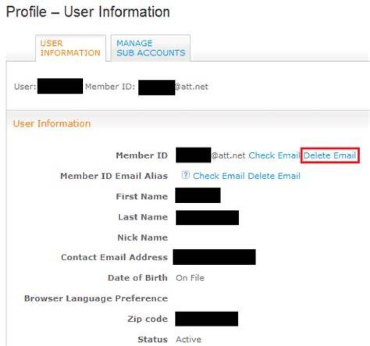 【How-to】How do i delete my sbcglobal email account