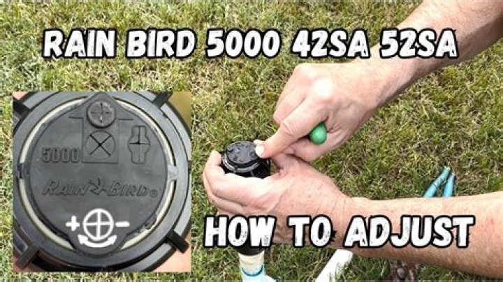 【How-to】How do you adjust a rainbird falcon 6504