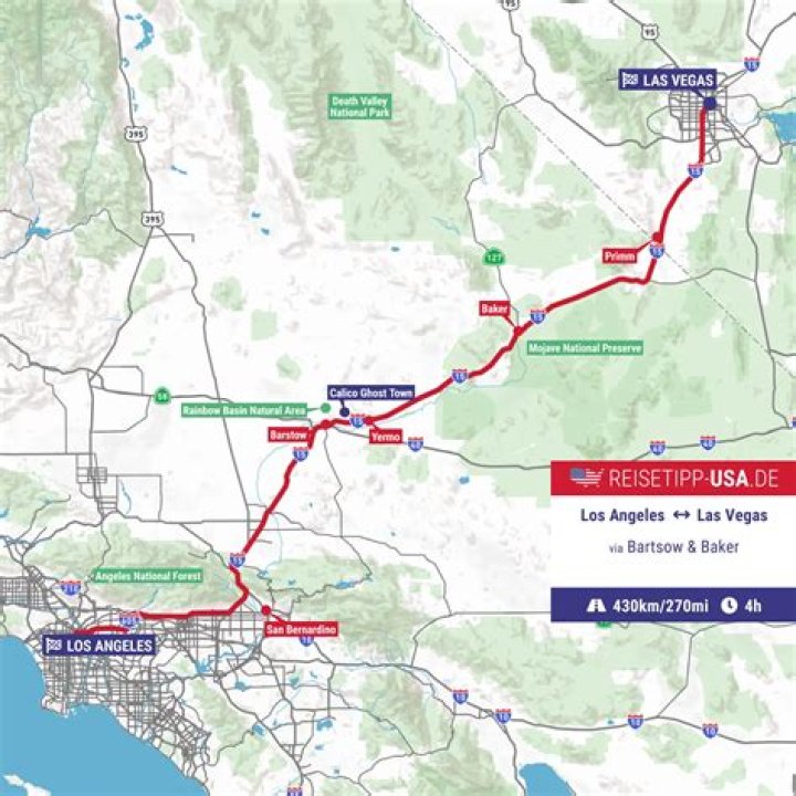 【How-to】How long is the ride from las vegas to los angeles
