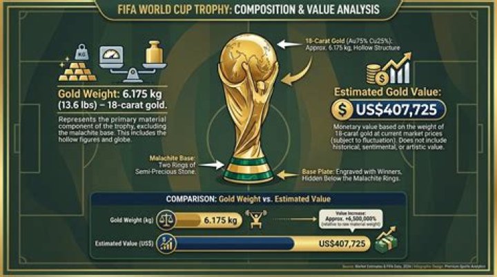 【How-to】How much does a world cup trophy cost
