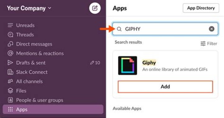 【How-to】How to Add Giphy Search to Slack on PC or Mac