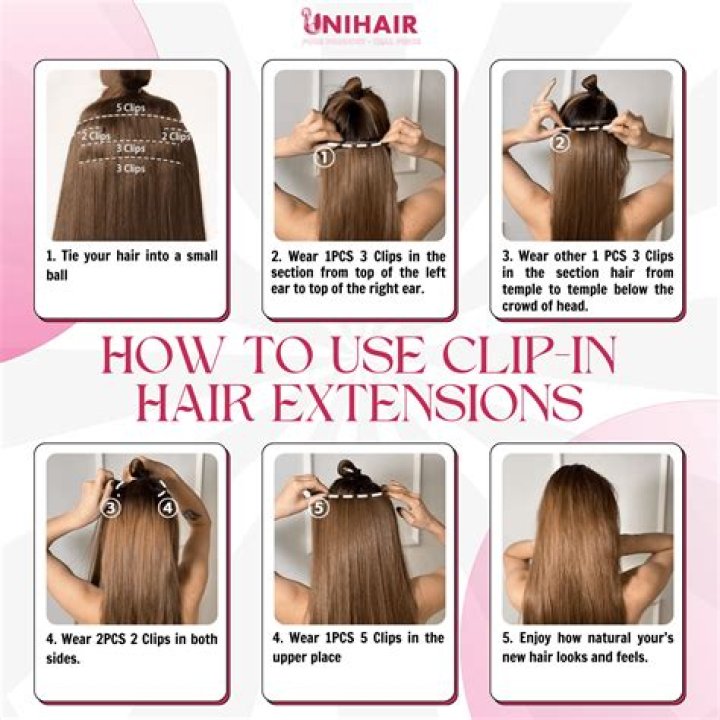 【How-to】How to apply clip in hair extensions